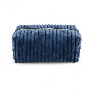 Sac de toilette de haute qualité pour femmes, sac de beauté de voyage, trousse de maquillage en peluche avec fermeture éclair, pochette de rangement, sacs de cosmétiques en velours côtelé - Product Image 6