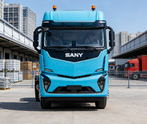 Tracteur électrique Sany 6x4 à énergie nouvelle, performances stables pour le transport routier et le transport de conteneurs - Product Image 6