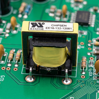 Transformateurs EE à noyau de ferrite à impulsion pour éclairage LED, modèles EE19, EE13, EE16, SMPS, avec alimentation onduleur 12V 600V et 24V 220V vers 12V