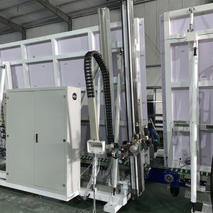 หุ่นยนต์ปิดขอบกระจกลามิเนตความแม่นยำสูง YBKE CE พร้อมมอเตอร์ PLC CNC โครงสร้างส่วนประกอบ 3 ระดับ สำหรับกระจกฉนวน - Product Image 6