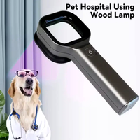 Derry PetCare Dog Skin Testing Analyzer Portable Veterinary UV Magnifying Handheld Animal Medical Woods Lamp
