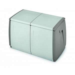 TERRY - 1002733 Contenedor multifuncional 240 L. 97x54x57 - 2 ruedas Gris paloma-EAN 8005646027338 COFRE DE PLÁSTICO - Product Image 1