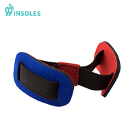 99insole Sangle de Correction et d'Entraînement pour Hallux Valgus, Correcteur d'Allongement des Orteils, Sangle de Fixation pour Hallux Valgus, Tissu en Latex Bleu/Noir, Taille Unique