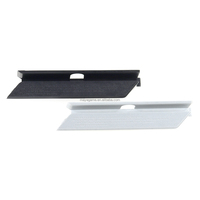 Porte de couvercle de disque dur pour PS4 Slim pour PS4 Pro boîtier de Console boîtier HDD disque dur baie fente couverture rabat de porte en plastique