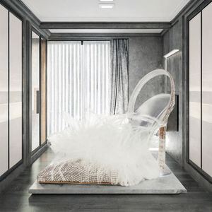 Sandales à talons hauts en satin tendance pour femmes, escarpins scintillants de luxe pour le printemps et l'été - Product Image 3