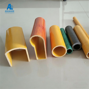 6 מ"מ 10mm מוצק פיברגלס מוט מוט, FRP GRP מלבני צינור צינור מחיר, סיבי זכוכית מחוזק פלסטיק מקל רצועת פרופיל - Product Image 5