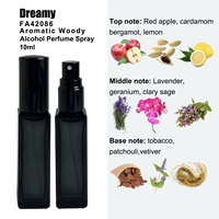 Vente en gros de parfum personnalisé 10 ml à la vanille, à l'ambre, au musc et au cèdre, eau de parfum boisée, alcool, phéromone, brume corporelle, vaporisateur de parfum pour homme