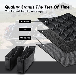 NiceCNC moto Hard Saddlebag fodere inserti borsa <span class=keywords><strong>per</strong></span> <span class=keywords><strong>Harley</strong></span> <span class=keywords><strong>Davidson</strong></span> Touring 2014-2020 2021 - Product Image 4