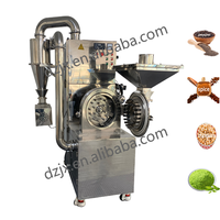 DZJX Séché Gingembre Curry Matcha Thé Vert Feuille Broyeur Moulin Poudre Broyeur Pour Faire Des Épices De Curcuma Alimentaire Powerder