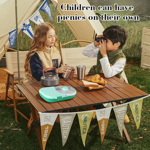 Plateau à légumes réutilisable en plastique transparent à 2 compartiments avec couvercle pour dîner, plateau à fruits, boîte à collation, service de nourriture occasionnel - Product Image 3