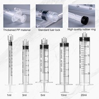 Fournisseur d'usine – Transfert de liquide jetable Luer Lock multi-tailles (1 ml, 2 ml, 3 ml, 5 ml, 10 ml)