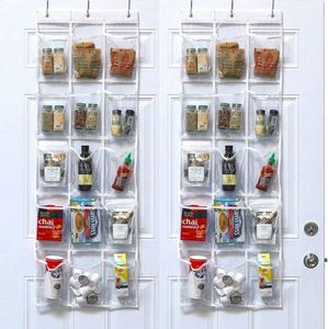 Organisateur de rangement suspendu sur porte Simple Houseware à 24 poches transparentes pour la chambre de bébé, le placard et la chambre d'enfant - Product Image 2