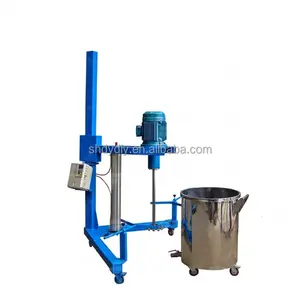 Alkyd Resin Varnish Hydraulic Lift High Speed Dispersion Shear Mixer Equipment Manufacturer
