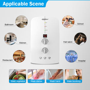 5500W Bathroom <b>Water</b> <b>Heater</b> with Pump Instant <b>Electric</b> Shower System - Product Image 4