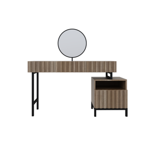 <span class=keywords><strong>Coiffeuse</strong></span> européenne moderne et simple avec miroir en bois au nouveau design pour commode de courtoisie et meubles de maquillage - Product Image 2