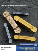 Inserto de ranurado en forma de arco CNC, inserto de corte de punta redonda MRMN300-M, insertos de cuchilla de torno para acero inoxidable R2 R3, China continental