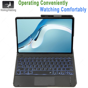 <span class=keywords><strong>2021</strong></span> nuevo BT 3,0 magnética desmontable Touchpad Teclado retroiluminado para <span class=keywords><strong>Huawei</strong></span> <span class=keywords><strong>Matepad</strong></span> 12,6 <span class=keywords><strong>Pro</strong></span> <span class=keywords><strong>2021</strong></span> con teclado - Product Image 4
