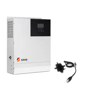 SRNE 3500瓦逆变器混合48VDC MPPT 80A光伏充电器电池电压至110V120VAC，带WIFI