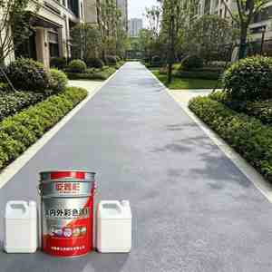 Pintura Acrílica Líquida Decorativa para Pavimentos, para Exteriores, Plazas y Paisajes, con Aplicación de Rodillo - Product Image 1