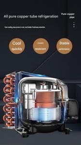 Vitrina Exhibidora <span class=keywords><strong>de</strong></span> Gelato Redonda <span class=keywords><strong>de</strong></span> 12 Sabores, Congelador para <span class=keywords><strong>Helados</strong></span> Italianos con Iluminación LED - Product Image 4