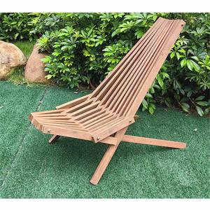 Chaise pliante classique en bois naturel <span class=keywords><strong>Tamarack</strong></span> chaise d'extérieur pliante en bois et chaise <span class=keywords><strong>Tamarack</strong></span> intelligente pour jardin patio plage - Product Image 6