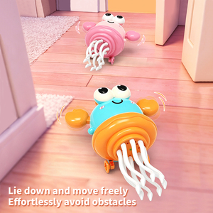 Nouveau <span class=keywords><strong>jouet</strong></span> crabe musical interactif électrique dansant et rampant avec évitement automatique d'obstacles et lumières, idéal <span class=keywords><strong>pour</strong></span> les cadeaux d'enfants - Product Image 2