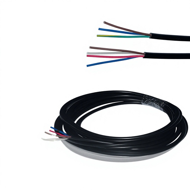 Customized American Standard UL2733 Multi-Core Wire Cable Multi-Color PVC Sleeve Industrial Control Equipment 2-6 Core Rated