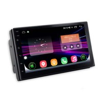 Hisound 2 Din 9 pouces Écran tactile Navigation GPS intégrée Autoradio multimédia avec CarPlay et Android Auto