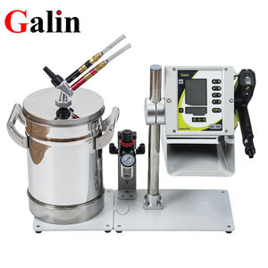 Machine <span class=keywords><strong>de</strong></span> revêtement en poudre électrostatique Elexo Pro L, pulvérisation à domicile pour petites surfaces, pistolet télécommandé et trémie à poudre en acier inoxydable - Product Image 1