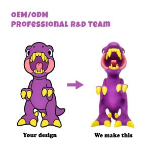 Fabricant professionnel de jouets en vinyle ODM/OEM, figurine de dinosaure personnalisée 2D à 3D à l'échelle 1:12 pour collectionneurs et décoration de pièce - Product Image 1