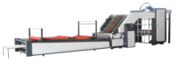 Machine de laminage de carton ondulé entièrement automatique à grande vitesse pour la production de cartons