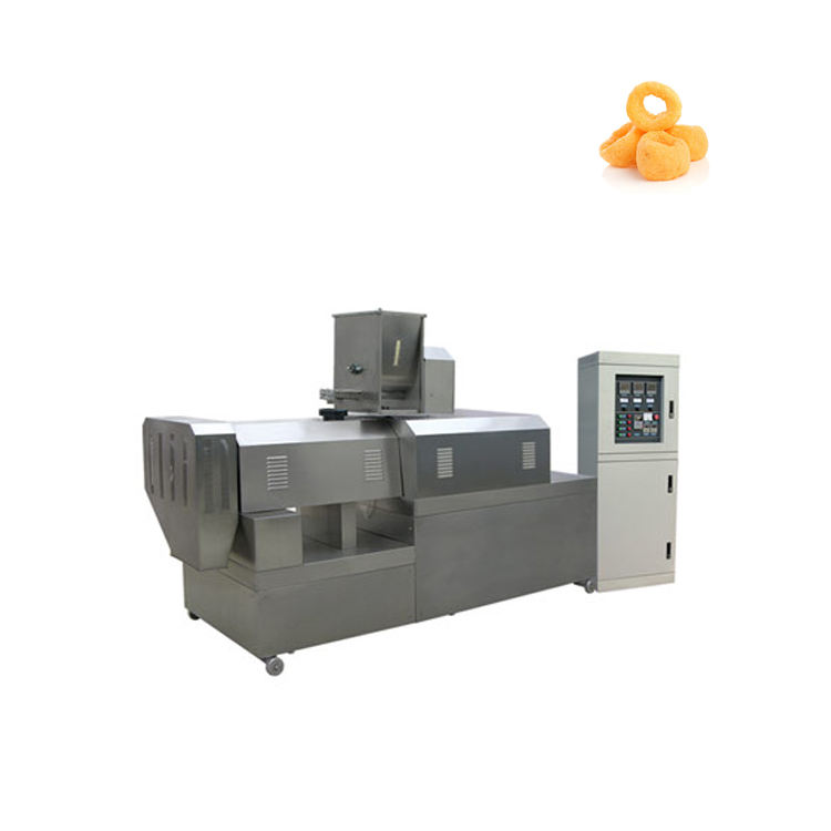 Teether Puff Industry Big Teether Snake Puffing Machine Extruder Rice Quinoa Puff ...