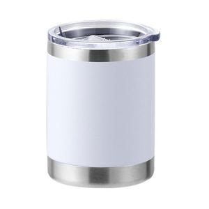 Vaso Térmico Portátil de Acero Inoxidable de 300ml para Coche, Cilindro Corto, Revestimiento Mate, Aislado, para Uso Diario y Doméstico - Product Image 1