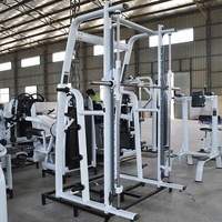 Machine Smith multifonctionnelle, cage de musculation, rack à squats, équipement de fitness commercial pour salle de sport – Approvisionnement direct usine