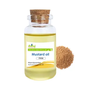 pure & nature Wholesale bulk price 100% Pure Mustard Seed Oil Relax Aromatherapy