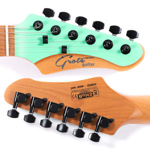 <span class=keywords><strong>Guitarra</strong></span> Eléctrica Maple de Alta Calidad OEM de Madera Maciza para Principiantes - Product Image 3