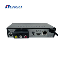 Decodificador HEVC H.265, receptor de TV Digital, antena de cuatro núcleos, decodificador para interiores