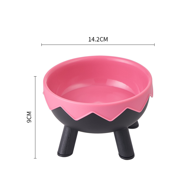 Cuenco alto en forma de huevo (rosa)