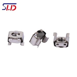 Tuercas de jaula de bloqueo cuadradas M5 M6, tuerca y jaula de acero inoxidable para sujetadores decorativos de paneles, 1, 2 - Product Image 2