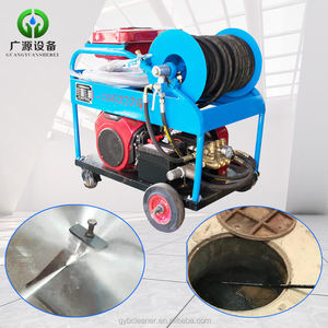 Máquina limpiadora de alta presión de tubería de drenaje de alcantarillado de motor diésel 200bar a la venta - Product Image 2