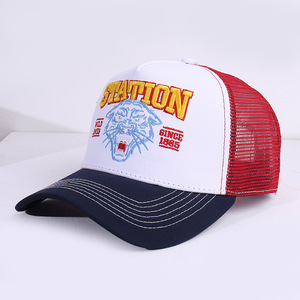 Bán Buôn Người Đàn Ông Của Phụ Nữ Mũ Bóng Chày Phổ Biến Đại Bàng Hổ Đầu Thêu Màu Sắc Mới Phù Hợp Với Che Nắng Xe Tải Điều Khiển Hat - Product Image 6