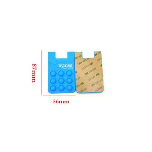 Étui de téléphone en silicone à ventouse avec logo personnalisé, support de téléphone à ventouse double face, portefeuille de téléphone à bulles - Product Image 5