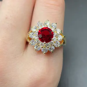 Fabriek Groothandel Hoge Kwaliteit Zirkoon Dames Ring Custom Engagement Vrouwen Persoonlijkheid Gift