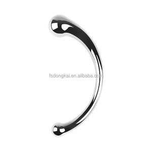 Dongkai عصا شعبية من الفولاذ المقاوم للصدأ والبروستاتا الشرجية ، مدلك سبائك الزنك المصقول ، دسار صلب مزدوج النهاية دسار كبير - Product Image 2