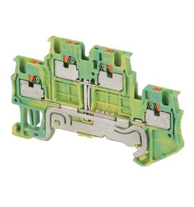 Bornier pour rail DIN 2 Deck UL Listé FJ7-1.5K/D 76A | Connecteur enfichable pour fils de 0.14 à 1,5 mm² - Product Image 1