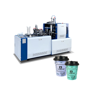Nueva Línea de Producción, Precio de Fábrica, Máquina Automática de Alta Velocidad para Fabricar Vasos de Papel para Café, Máquina de Bajo Nivel de Fallos - Product Image 1