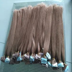 Pita kualitas tinggi dalam rambut dalam berbagai warna ekstensi rambut Virgin manusia dari pemasok terbaik Cina