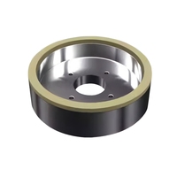 Meules diamantées à liant vitrifié 6A2 1A1, grain 125, concentration 150, pour outils en carbure et optique, inserts PCBN, PCD et CBN