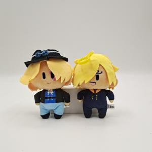 WOWEI One adet karikatür Anime peluş bebek ile Luffy kolye sevimli kıyıcı sırt çantası anahtarlık ve pençe makinesi promosyon oyuncak - Product Image 3