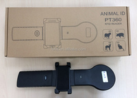 Lecteur RFID portable 134,2 kHz pour le suivi des animaux, avec une longue distance de lecture, approuvé par l'ICAR